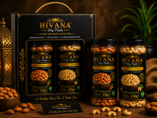 Almonds & Cashews Combo (400g Each)