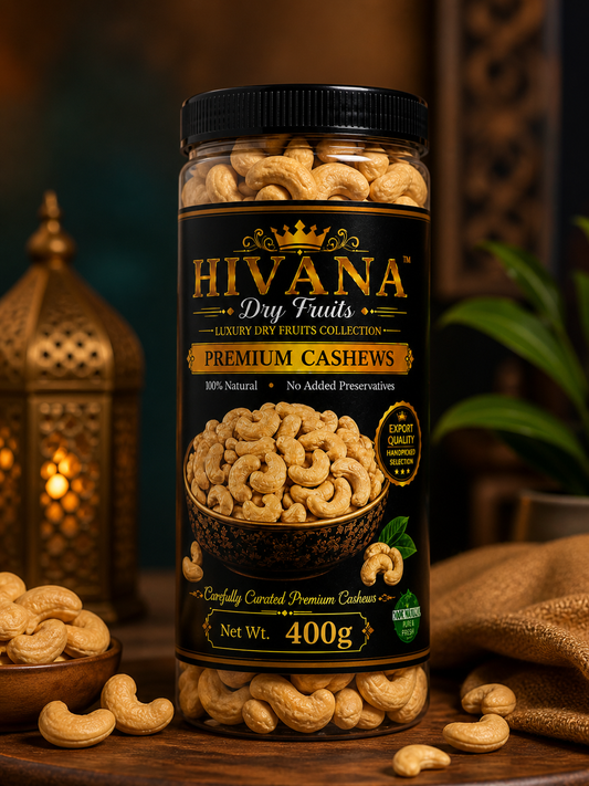 HIVANA Classic Whole Cashews 400gm