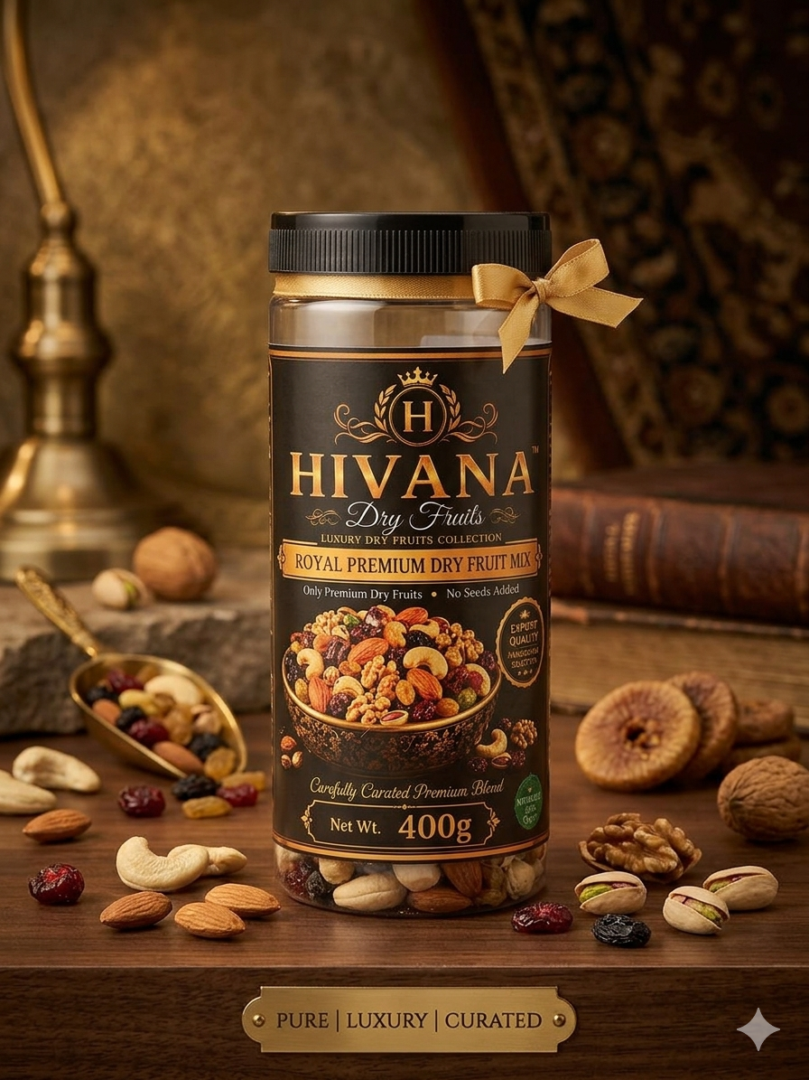HIVANA Royal Harvest Dry Fruit Blend 400gm