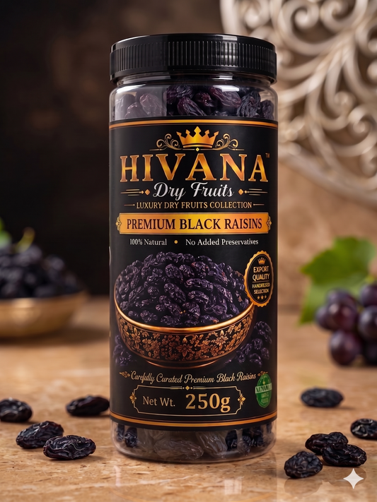 HIVANA Black Raisins 250gm
